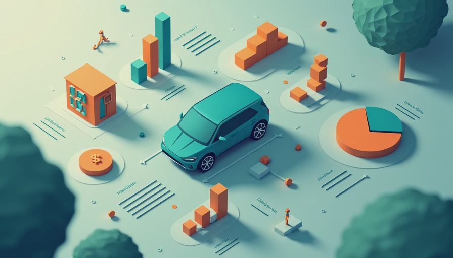 Visual context for EV insurance cost comparison
