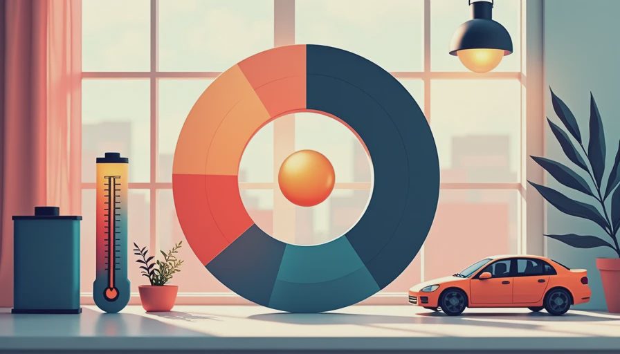 Visual context for EV range in hot weather